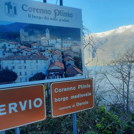 Al Castello Lägenhet Dervio Exteriör bild