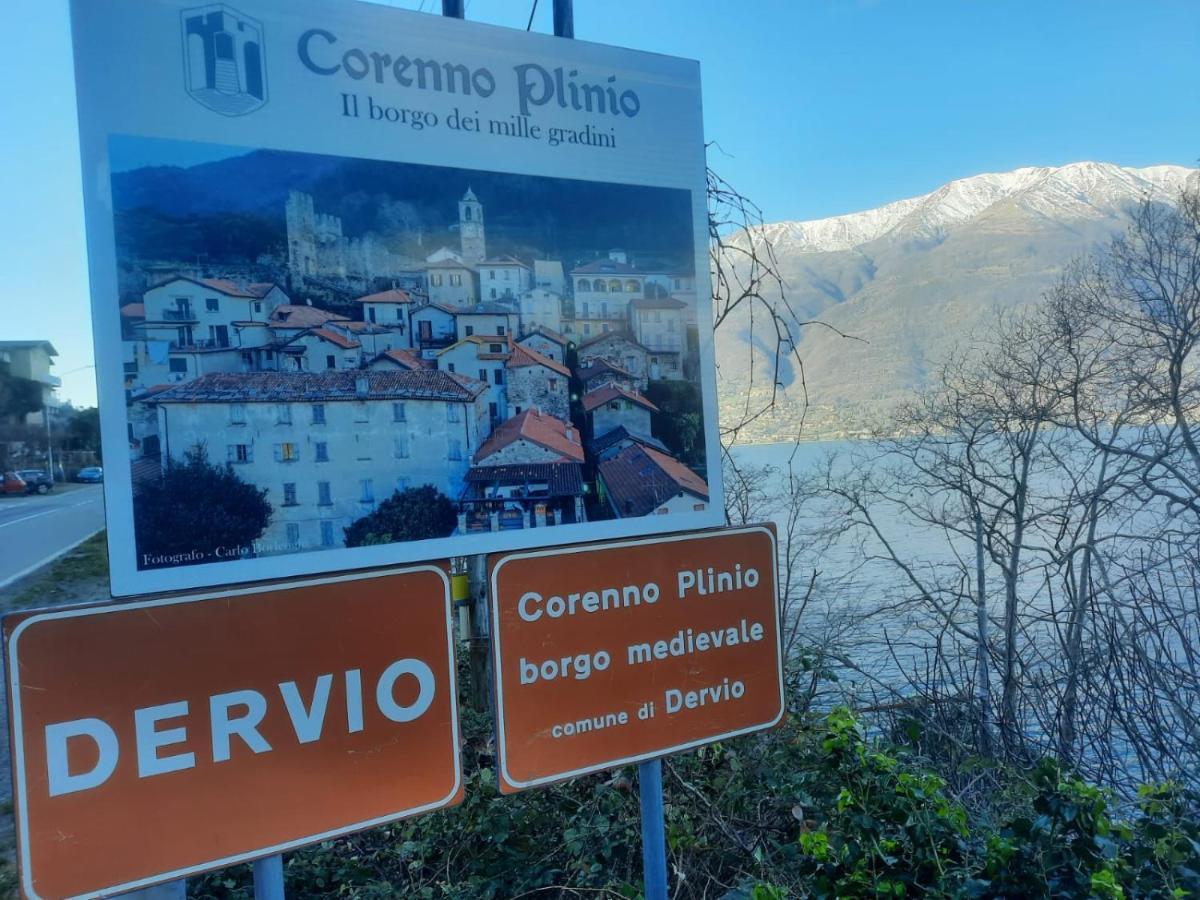 Al Castello Lägenhet Dervio Exteriör bild